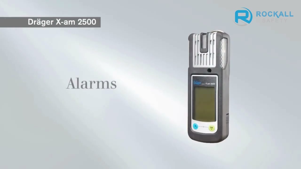 Dräger X-am 2500 Alarms Explained