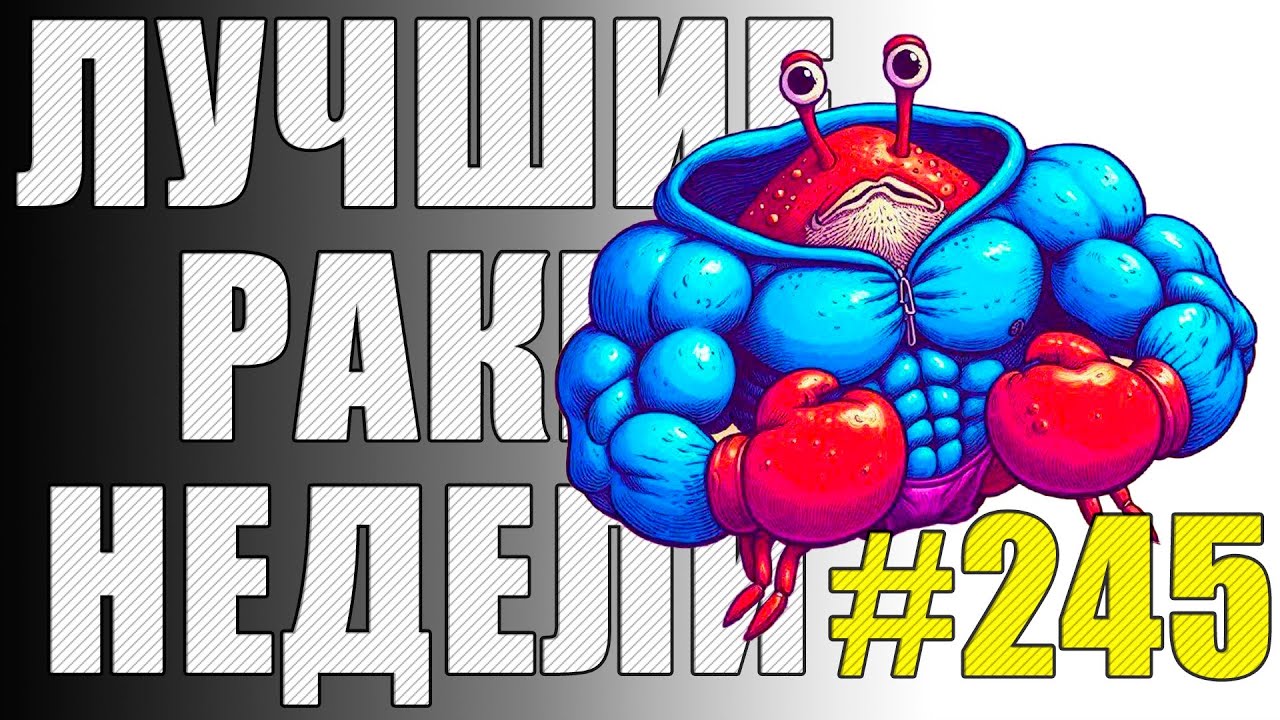 ЛРН выпуск №245 🤪 БЕССМЕРТНЫЙ ТАНКИСТ и НЕОБЫЧНАЯ КОНЦОВКА [Лучшие Раки Недели]