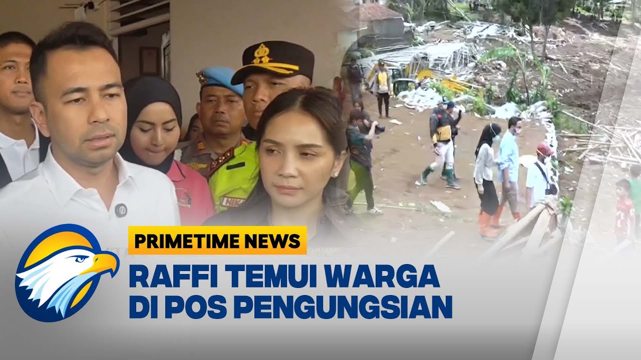 Raffi Ahmad Salurkan Bantuan untuk Korban Longsor Bandung Barat - [Primetime News]