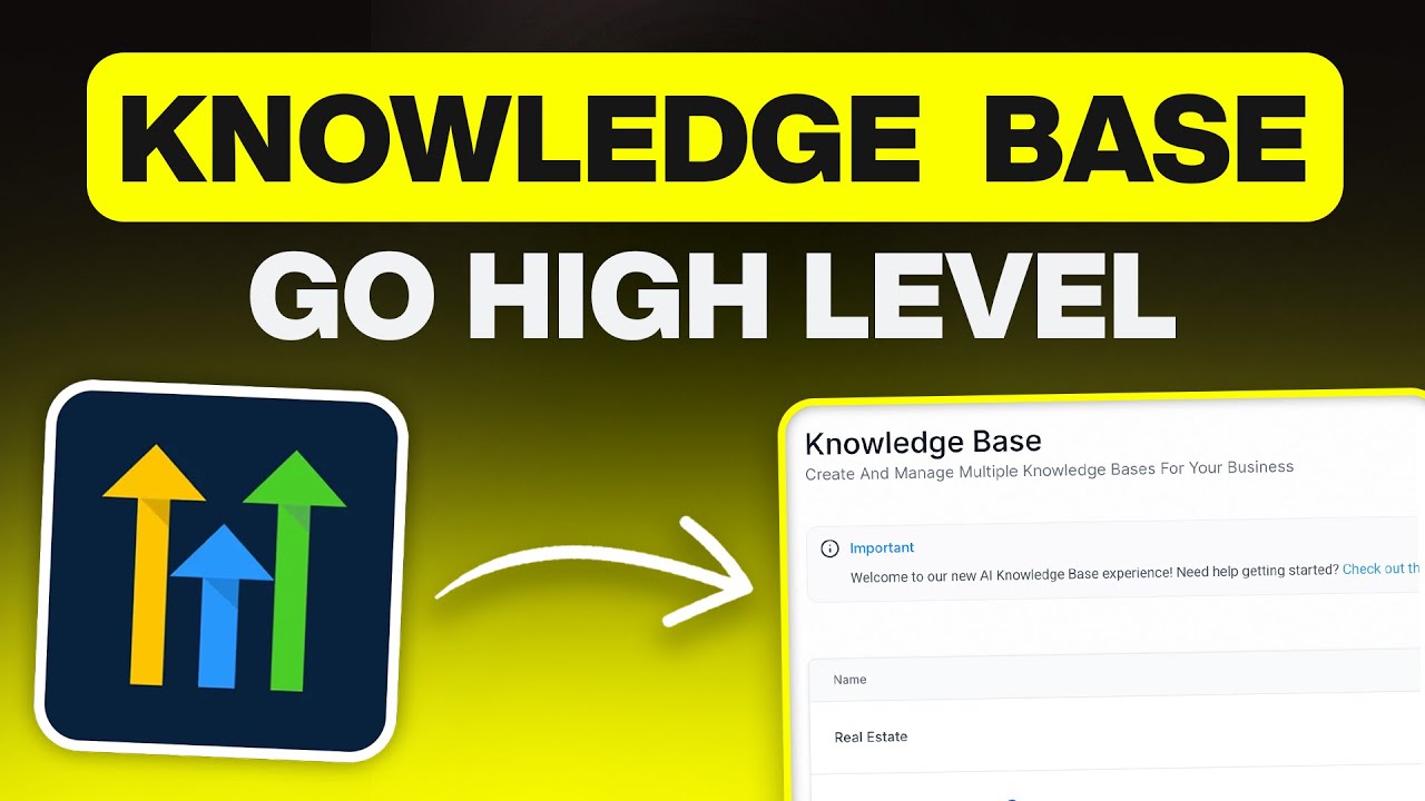 How to Use GoHighLevel Knowledge Base Feature (Tutorial for Beginners)