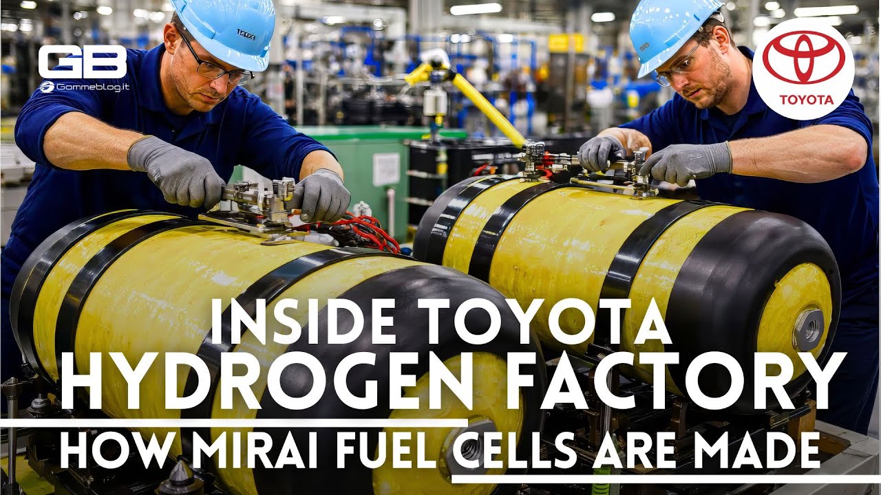 Toyota Fuel Cell PRODUCTION 🇯🇵 HYDROGEN Car Factory (Япония)
