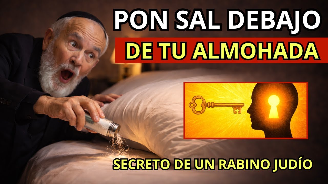 Rabino Millonario : Pon Sal Debajo De TU Almohada Y NO Lo Cuentes A Nadie - Kabalah Judía