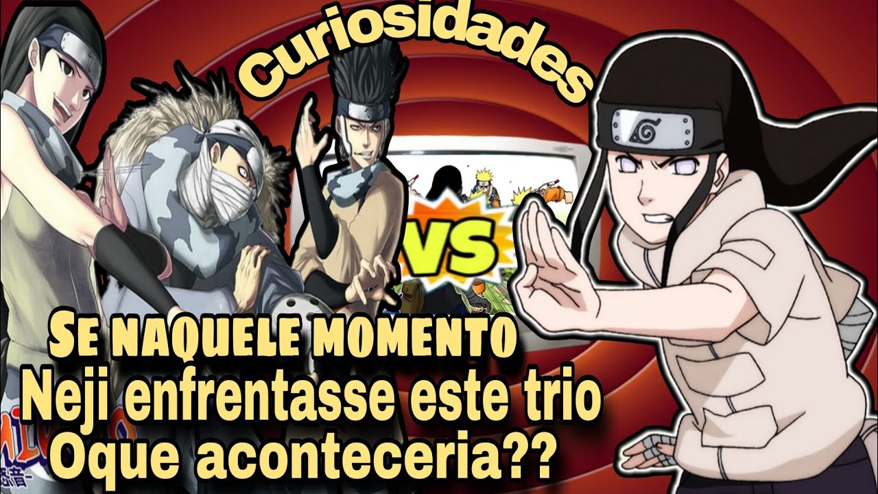 Neji venceria o trio do Som na floresta da morte? #anime #naruto #neji #videoedit #disney 