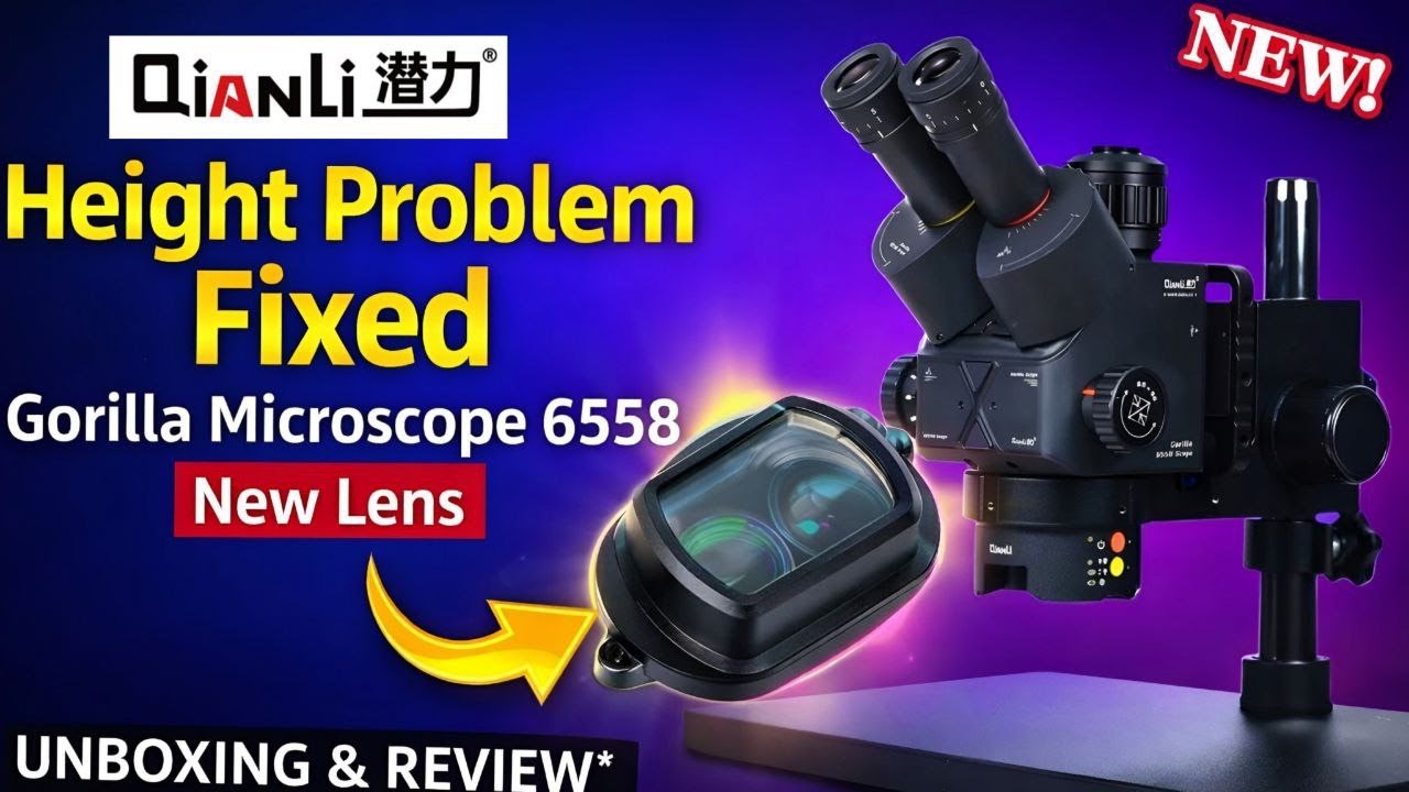 This New Qianli Lens FIXES Gorilla Microscope 6558 Height Problem