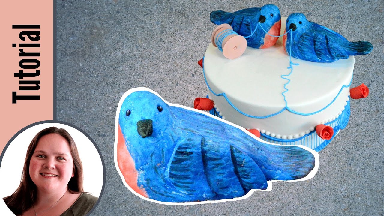 Fondant Bird Tutorial