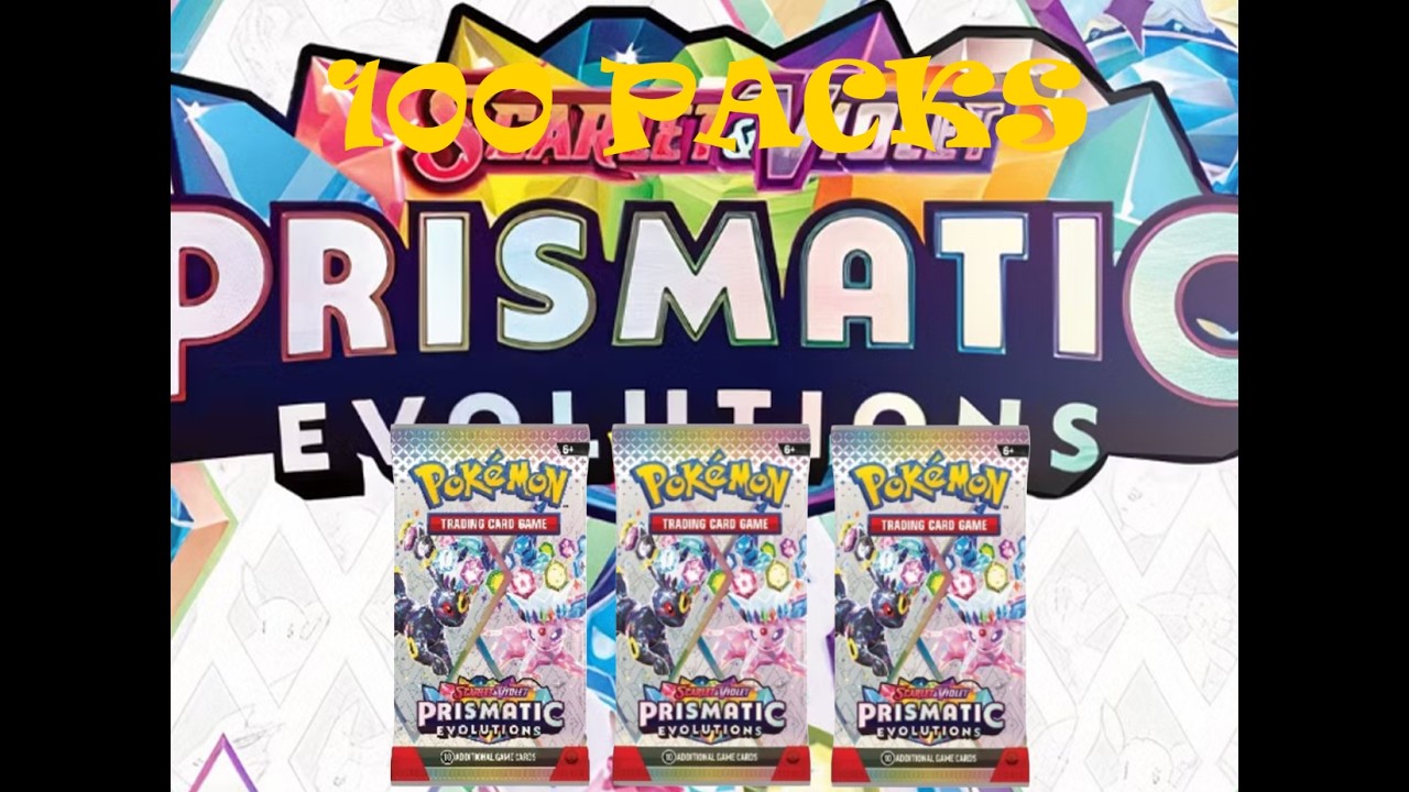 WE OPENED 100 PACKS OF PRISMATIC IN 2026 AND GOT....