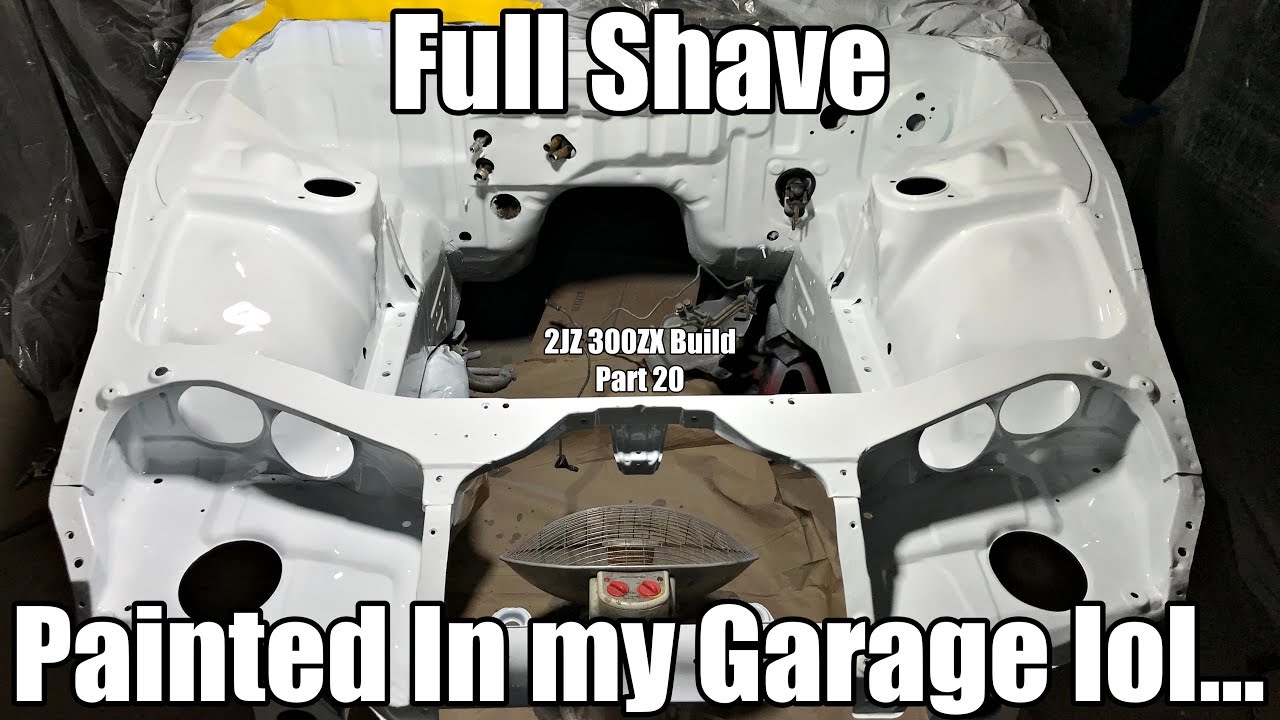 200+ Hours of Work For THIS Moment... 2JZ 300ZX Build Part 20 & DIY PaintBooth