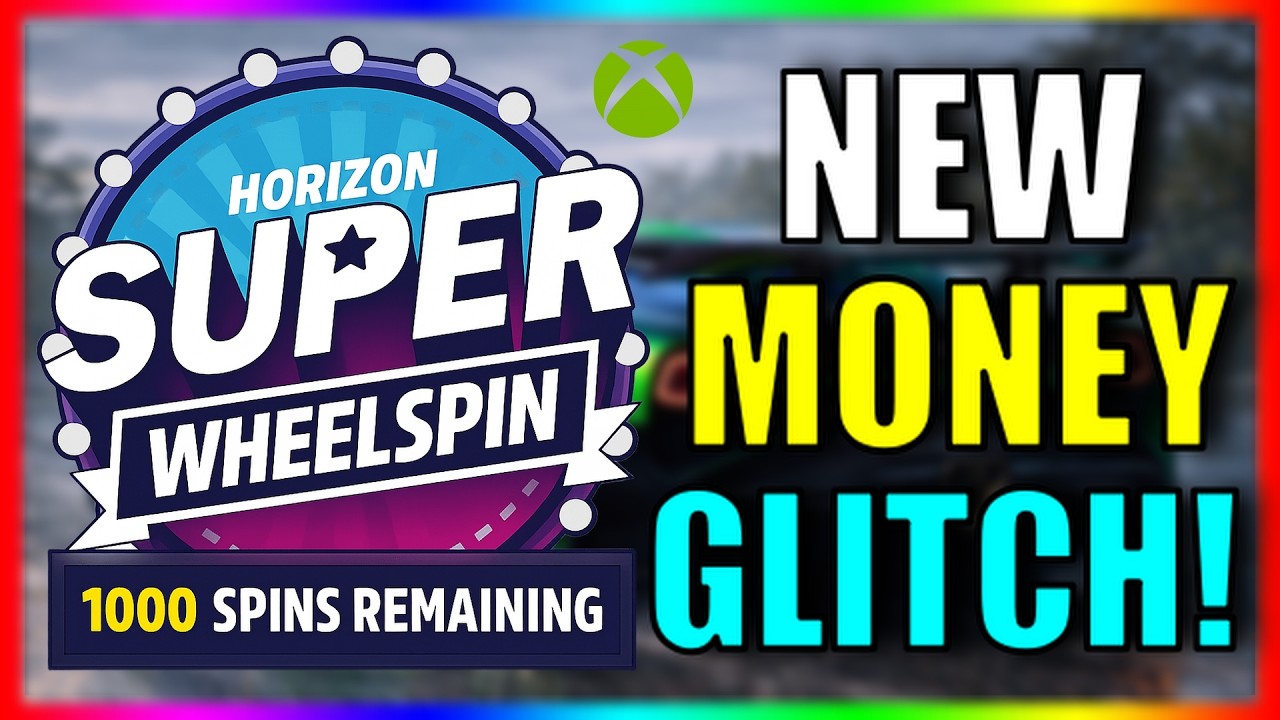 Forza Horizon 5 Money Glitch! Super Wheelspin Farm Fastest Credit Method Right Now