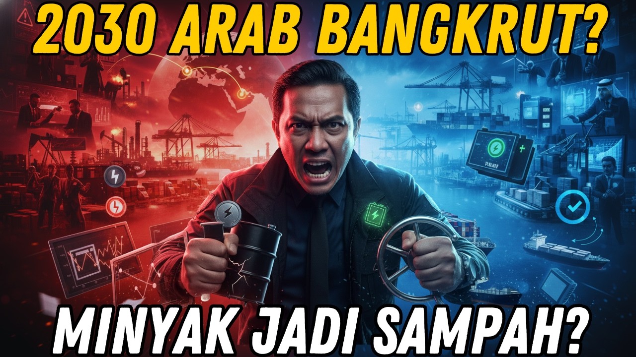 ERA MINYAK BERAKHIR? ⚠️ Strategi Arab Saudi & Qatar Pindahkan Kekayaan ke China & Indonesia⁉️