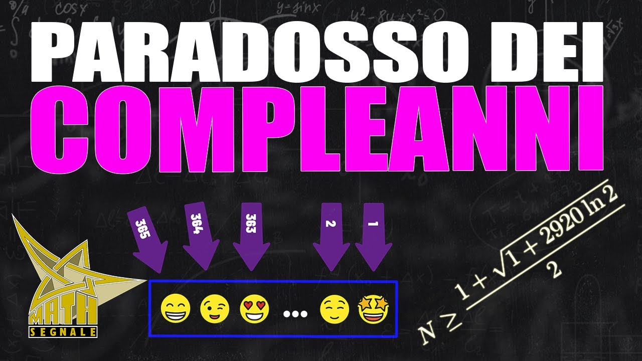 Il paradosso dei compleanni: Speciale 1° compleanno del canale