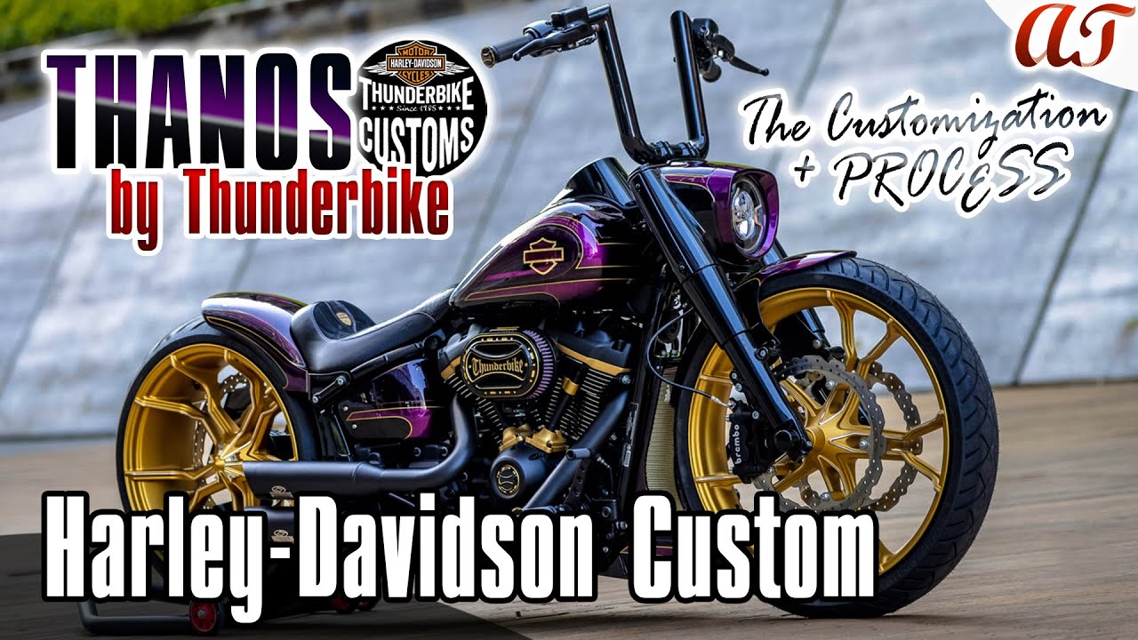 2024 Harley-Davidson FAT BOY Custom: THANOS + The Customization PROCESS * A&T Design