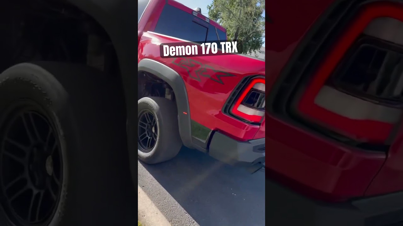NASTY INSANE DEMON RAM TRX!!!! Built by @SRT_AUTOWORKS  #trx #ram #truck
