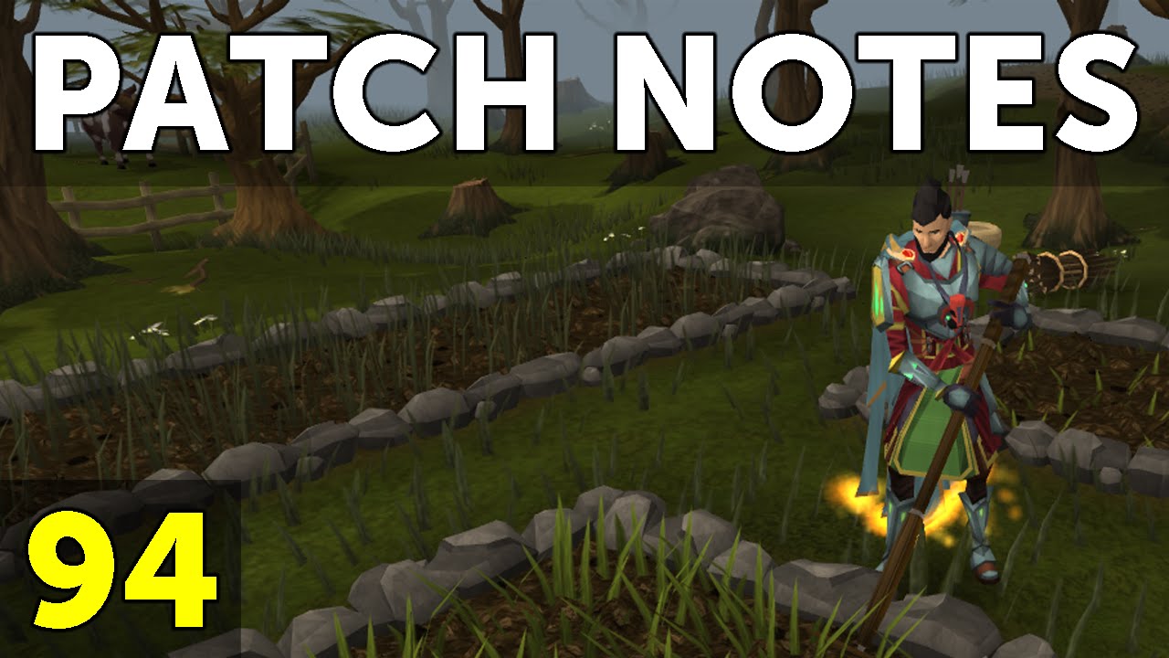 RuneScape Patch Notes #94 - 2nd November 2015