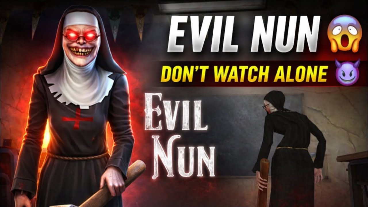 Evil Nun Horror Game 😈 | Raat Me Khela 1 To Darr Lag Gaya #ROUSHANNGAMINGYT