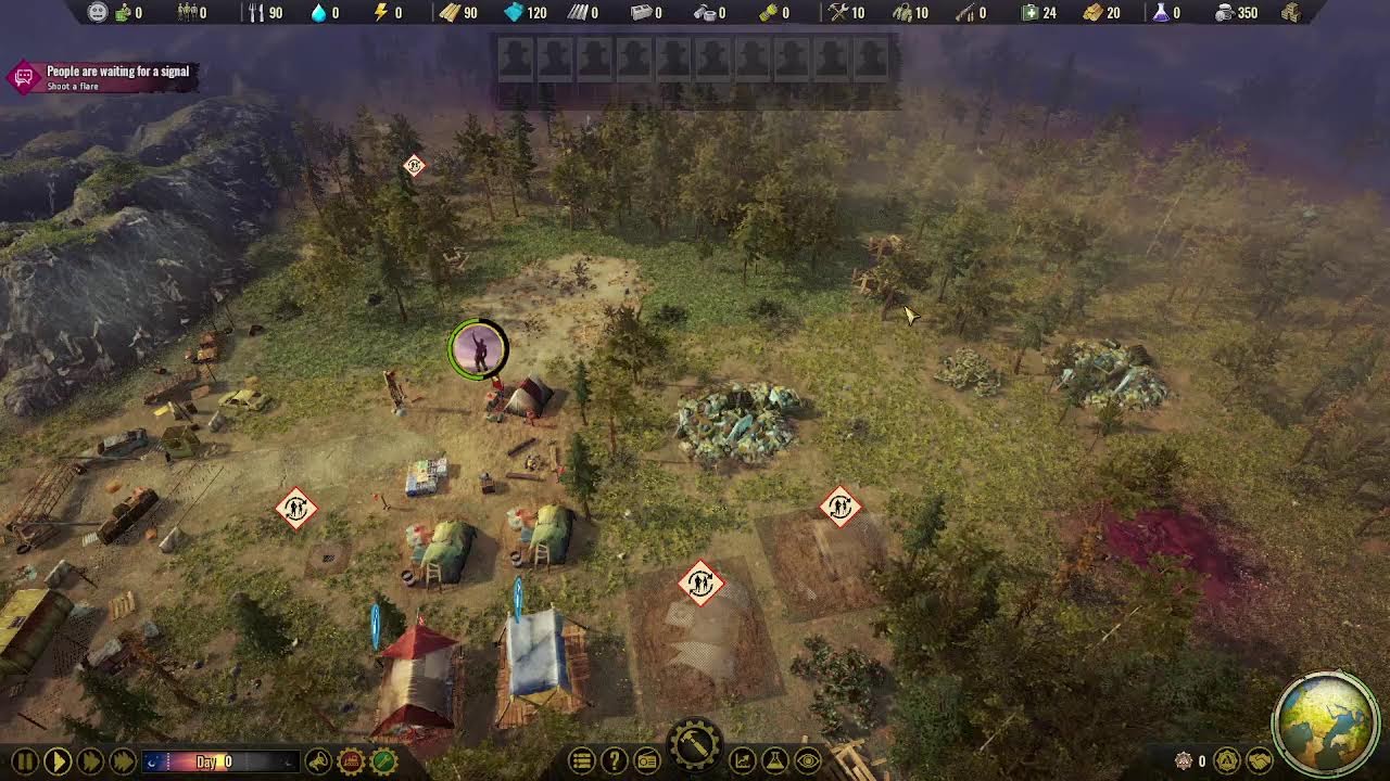 Surviving The Aftermath Relaxing Gameplay