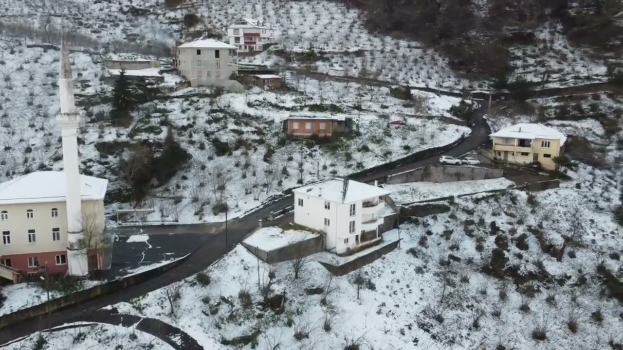 Trabzon/Ortahisar Yeşilyurt Köyü 2024 kış