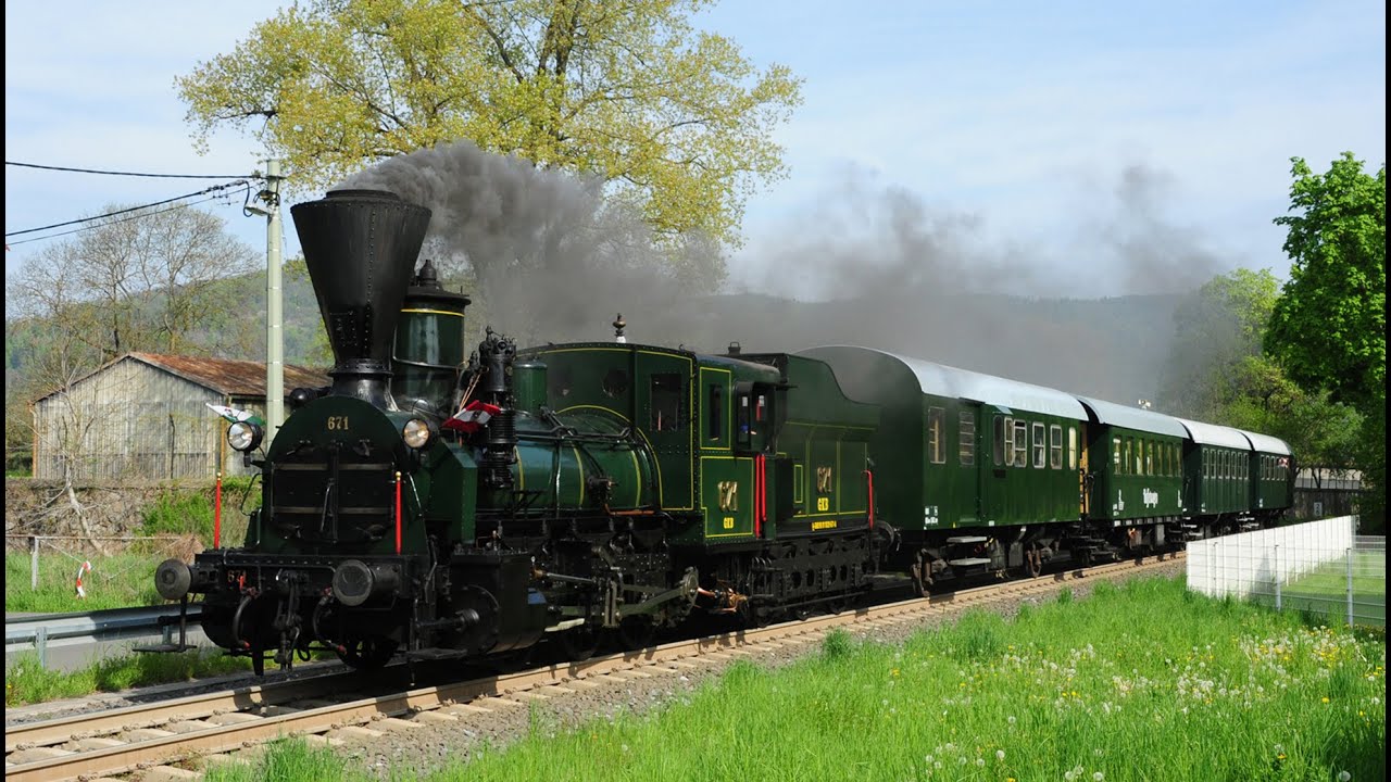 GKB Dampflok 671 von Graz Hauptbahnhof nach Lieboch 1. Mai 2023
