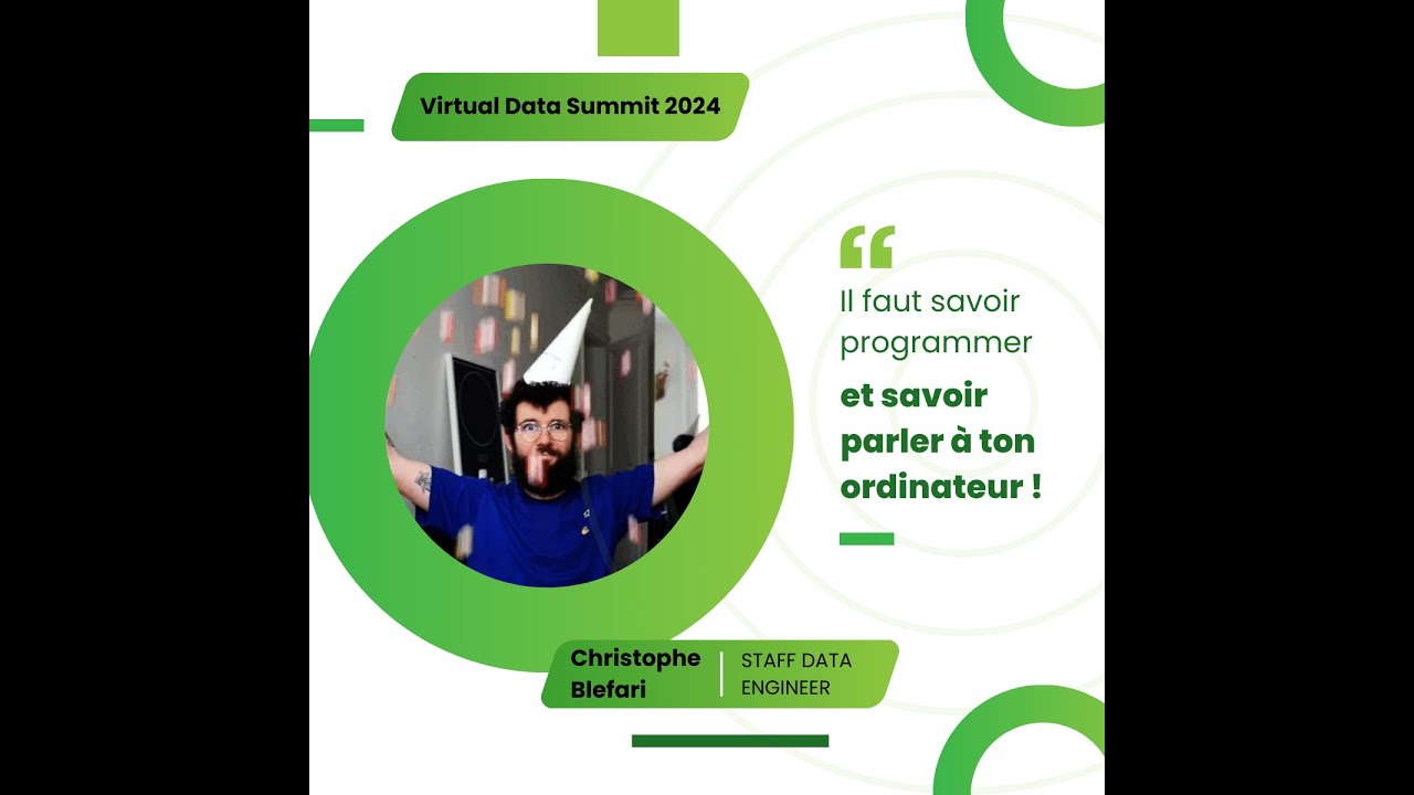 Comment progresser en Data Engineering en 2024, avec Christophe Blefari - Data Summit 2024