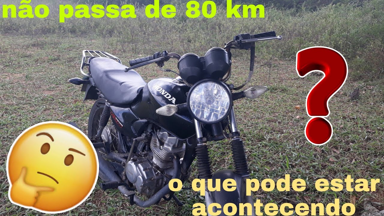 CG 125 TITAN NÃO PASSA DE 80 KM O QUE PODE ESTAR ACONTECENDO