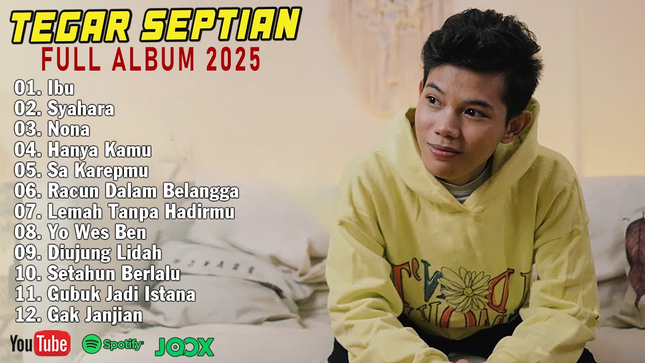 IBU - SYAHARA || Tegar Septian Full Album - Pop Melayu Viral Tik-Tok 2025 - On Tranding