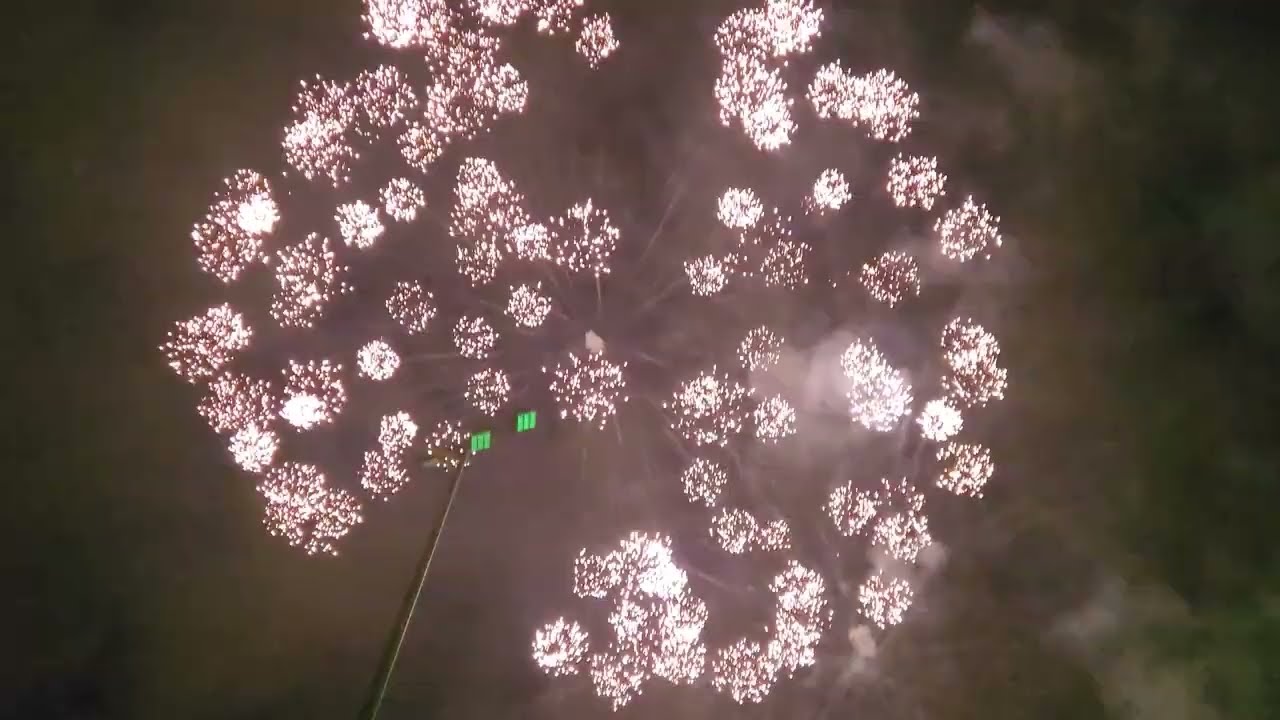 Fireworks, Ingle Farm Sporting Club (4K)