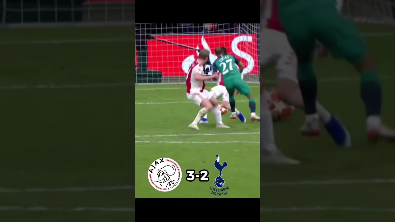 LUCAS 💀💀 #comeback #tottenham #3x3 #ajax #championsleague #football #soccer #edit #video #skull