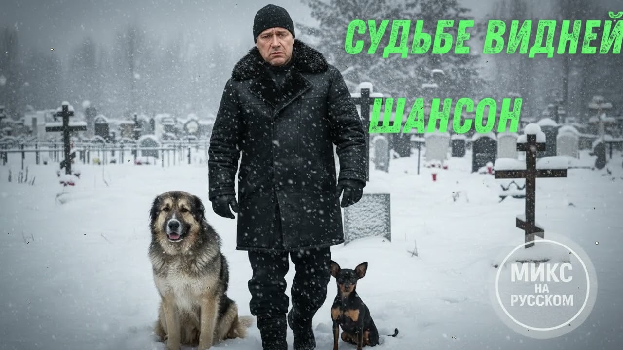 🕯️🐕 НОВЫЙ ХИТ ШАНСОН Старый двор ДЛЯ ДУШИ – Кладбище, одиночество и пёс