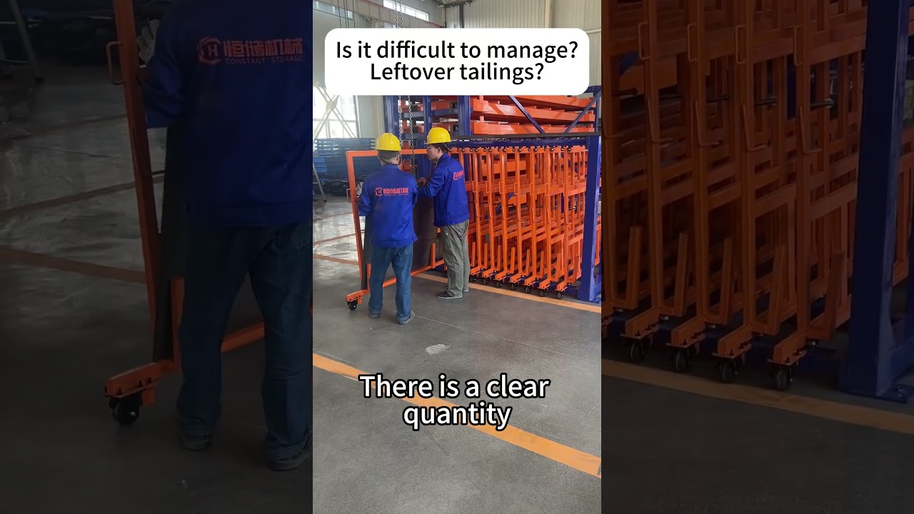 Vertical Sheet Metal Storage Racks For Raw Sheet Metal 