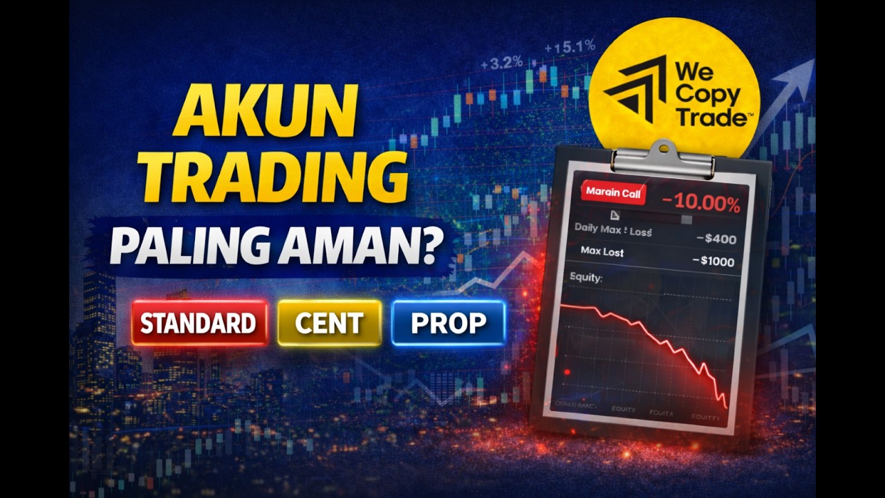 Perbandingan Akun Standard, Cent, dan Prop Firm dari Sisi Risiko