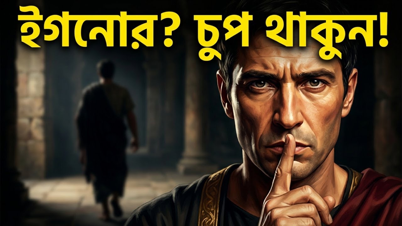 নারী ইগনোর করলে কি করবেন? সামলানোর ৭টি স্টোইক কৌশল | Dark Psychology স্টোইক সমাধান