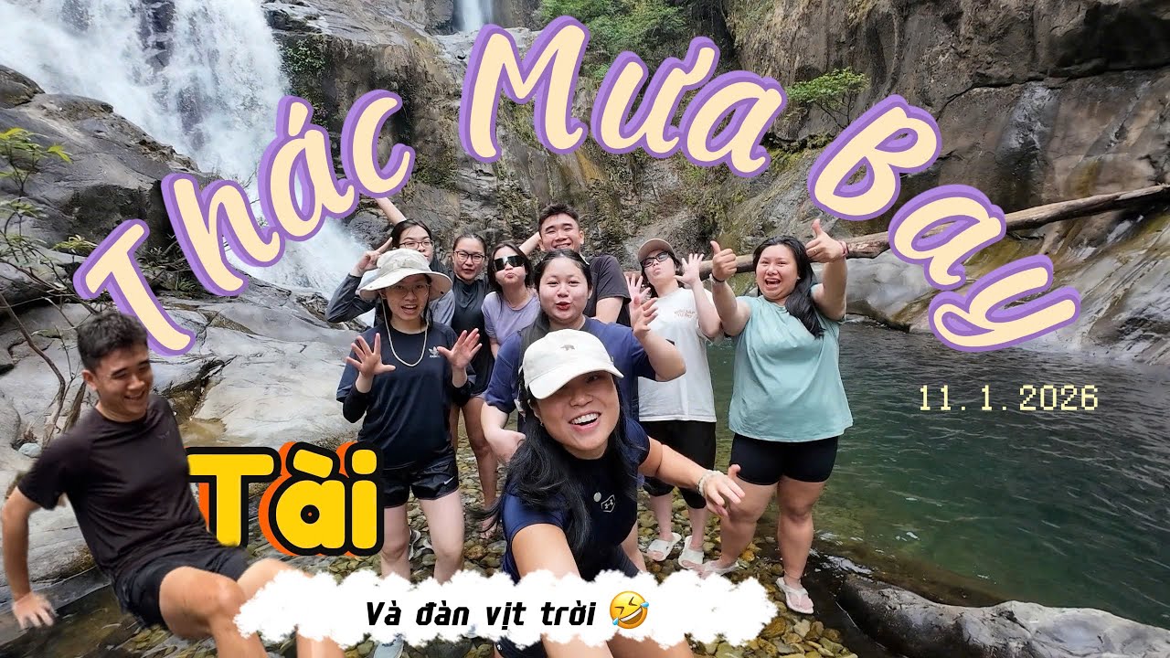 Bạn Tài và đàn vịt trời 🤣 | rủ rê được 9 đứa cùng leo núi tắm suối