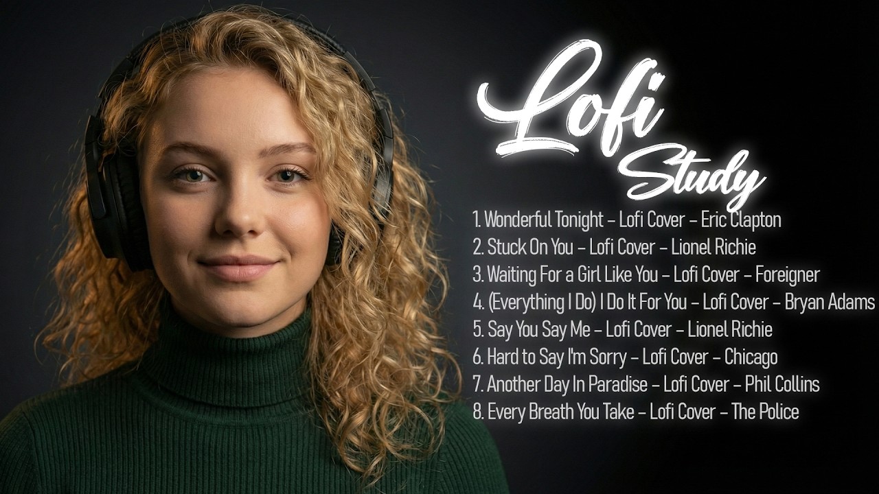 Lofi Cover Study & Relax 📚 70s 80s 90s Love Songs | Soft Chill Beats