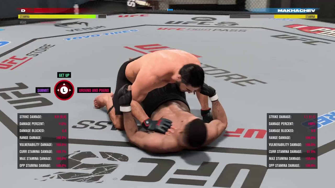 UFC 5 - Fighting top welterweights (PS5)