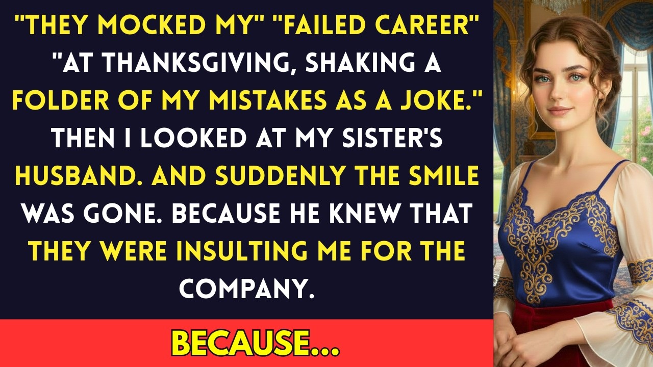My Family Humiliated Me Before Thanksgiving… Until My Sister’s Husband Realized I...