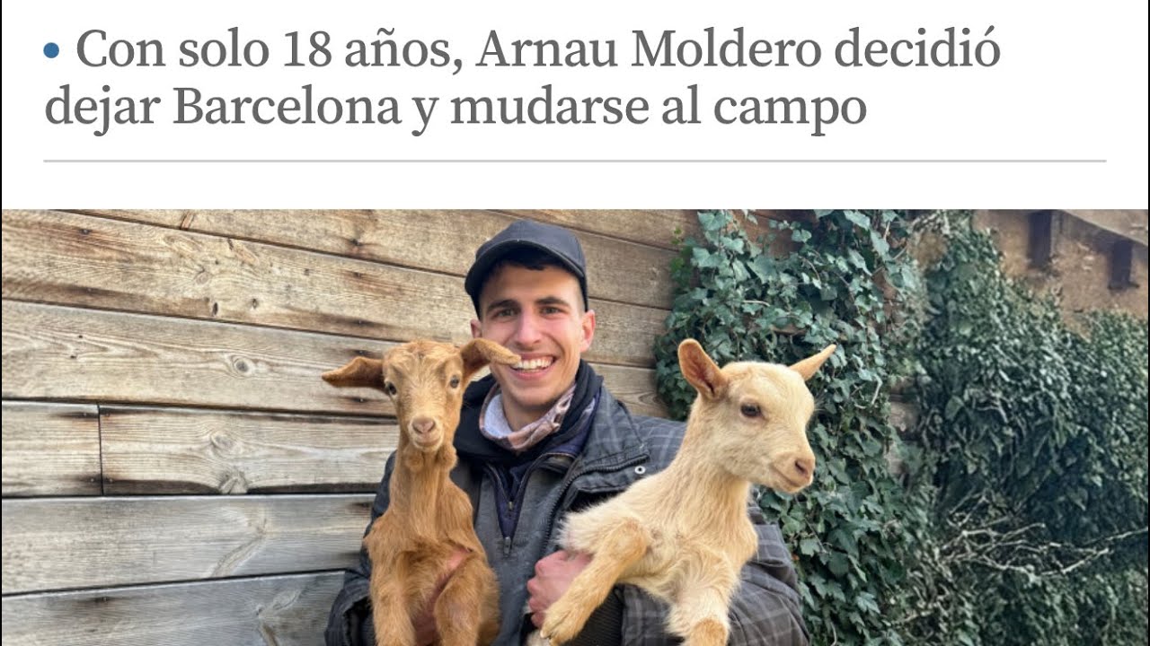 Salimos en la Vanguardia! Reflexiones viviendo en la Montaña, animales para autoconsumo,caza…