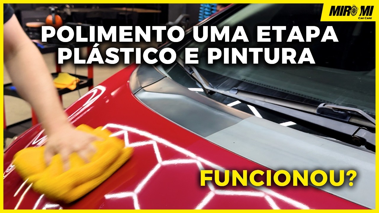 POLIMENTO EM UMA ETAPA, APRENDA COMO FAZER!