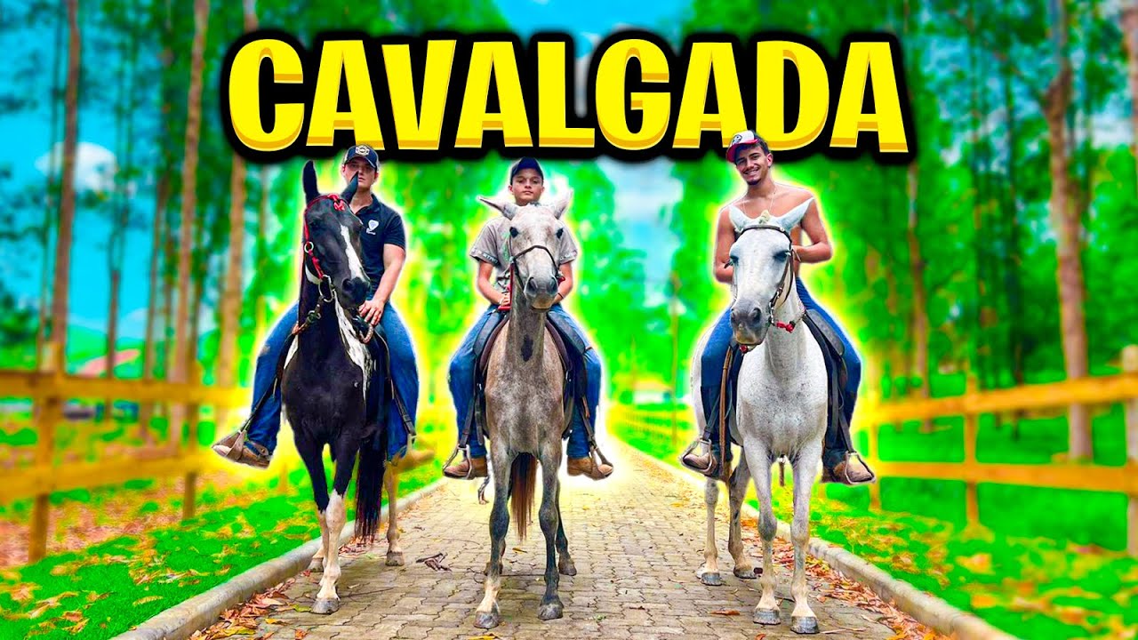 CAVALGADA com a NOVA ÉGUA