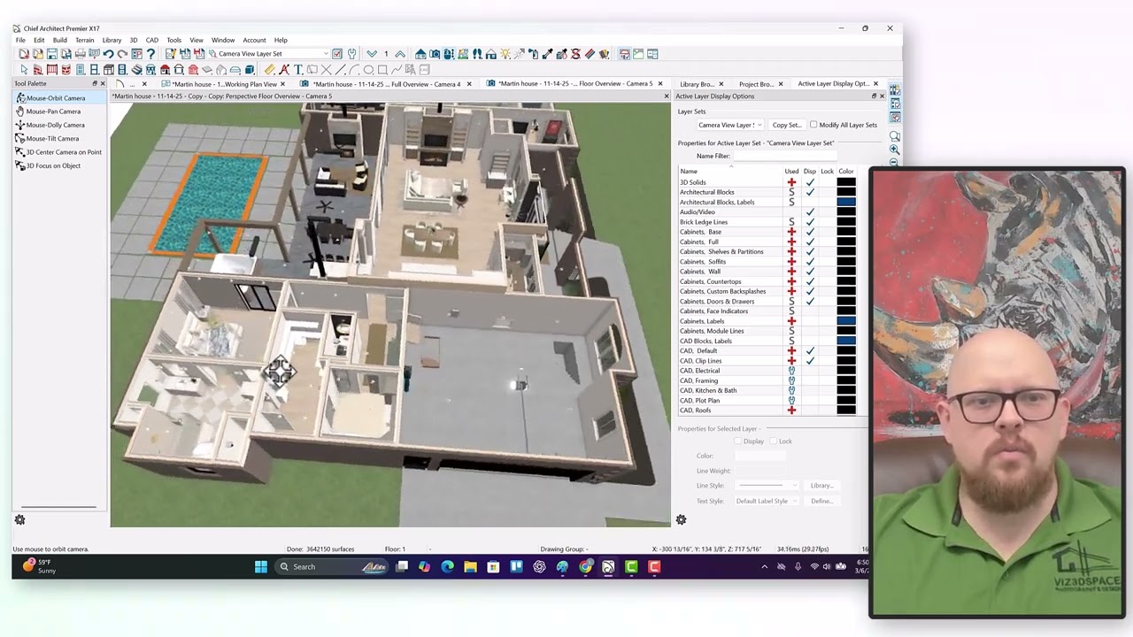 Viz3dspace custom design