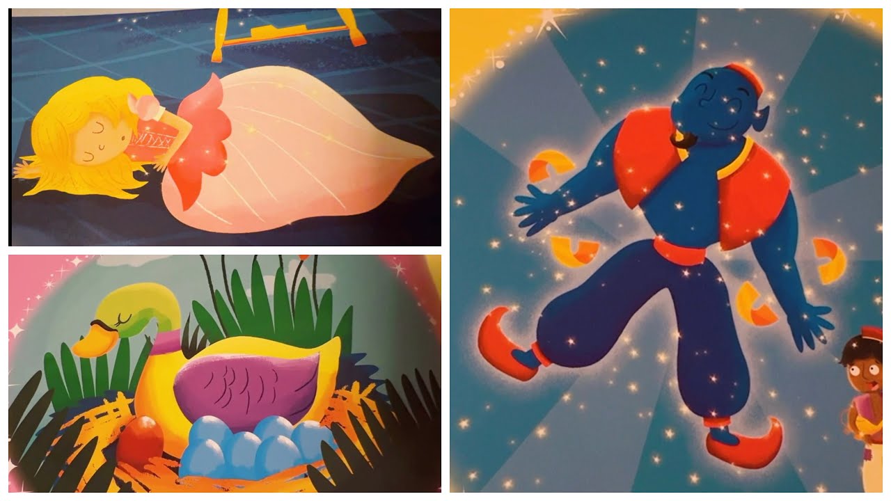 Aladdin-The Ugly Duckling-Sleeping Beauty-Kids Read Aloud-Books for kids-Storytime-Bedtime Stories