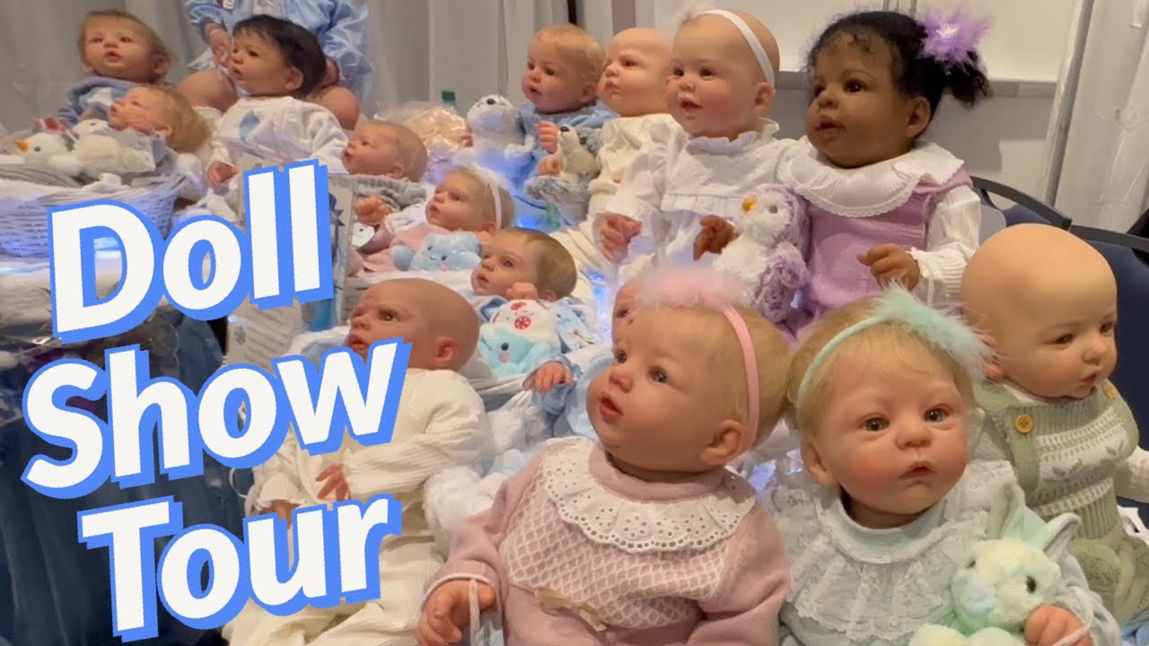 Экскурсия по выставке кукол Yophi | Покупки и доставка кукол Reborn Baby