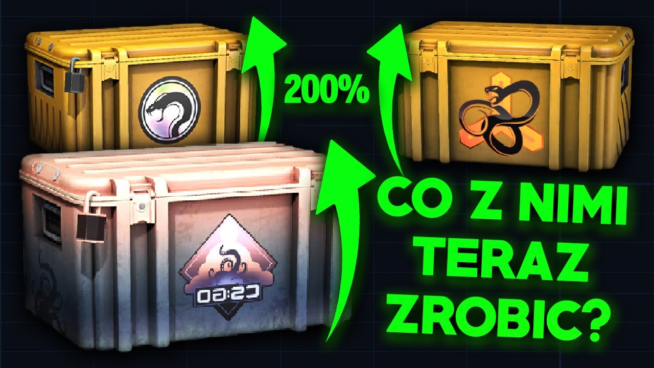 Co robić ze skrzyniami na Rynku Steam |Warto Sprzedać?|