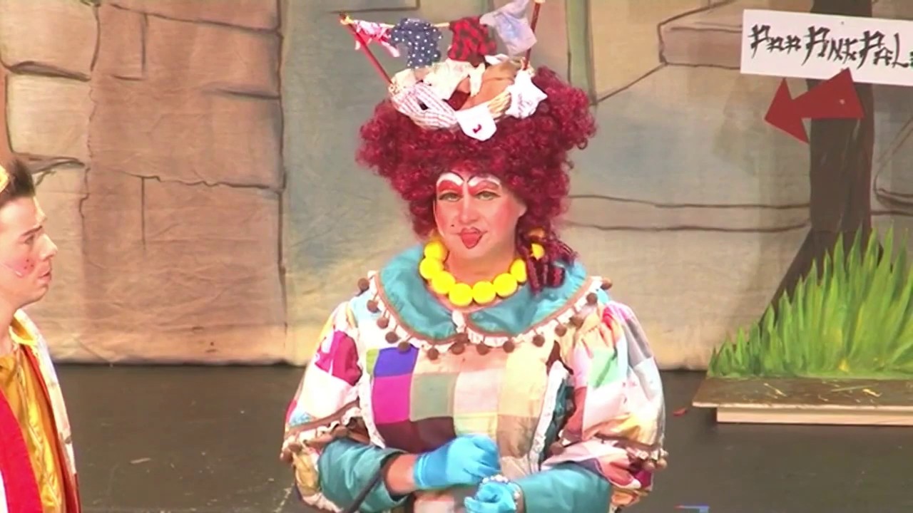 Wally Wombat Pantomime Dame