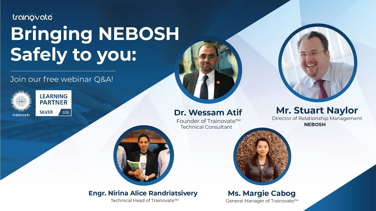 NEBOSH Open Book Exam Webinar with Stuart Naylor of NEBOSH
