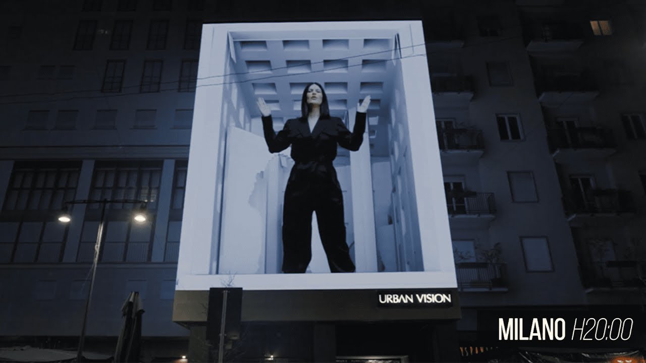 Urban Vision con Laura Pausini - International 3D Performance
