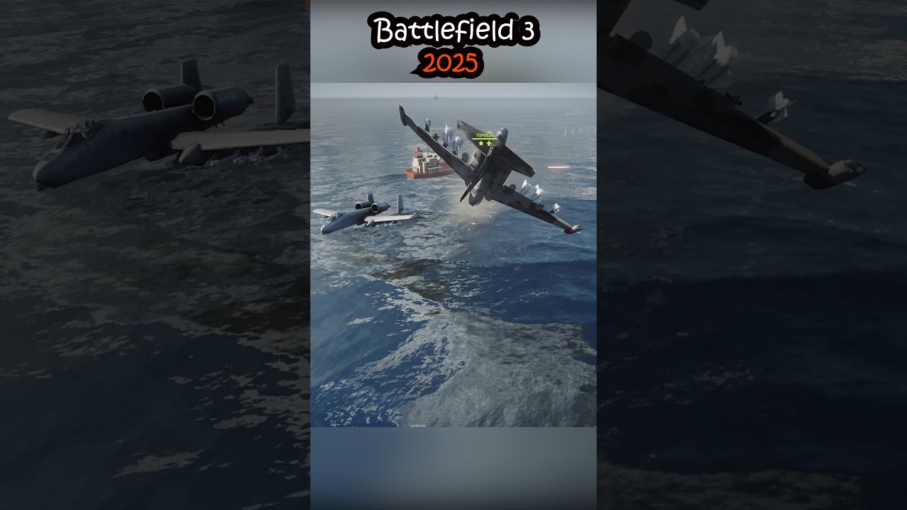 Battlefield 3 Jet Fight - Dogfight #battlefield3 #battlefield #shorts