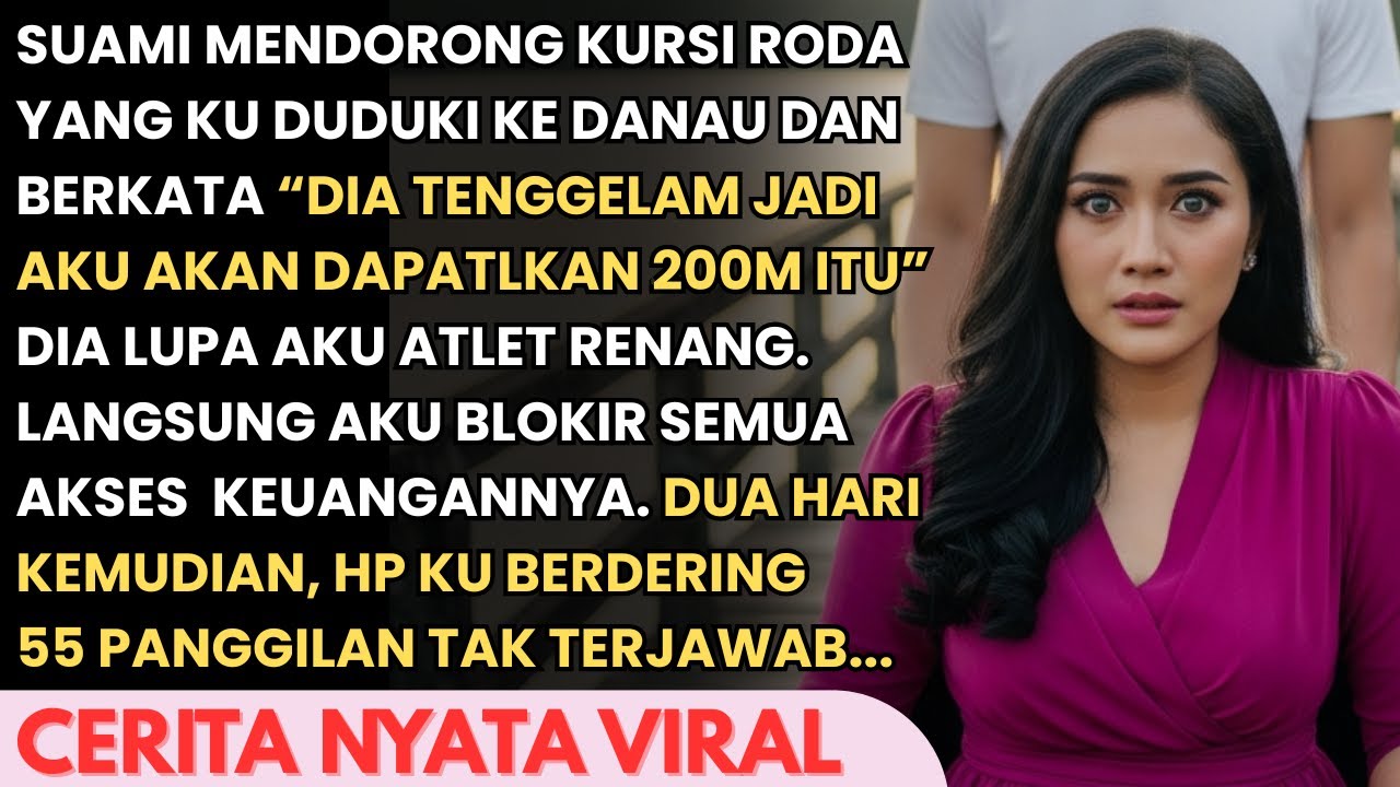 SUAMI MENDRONGKU KE DANAU DIA KIRA BISA AMBIL 200M DARI ASURANSIKU NYATANYA DIA YANG KUBUAT HISTERIS