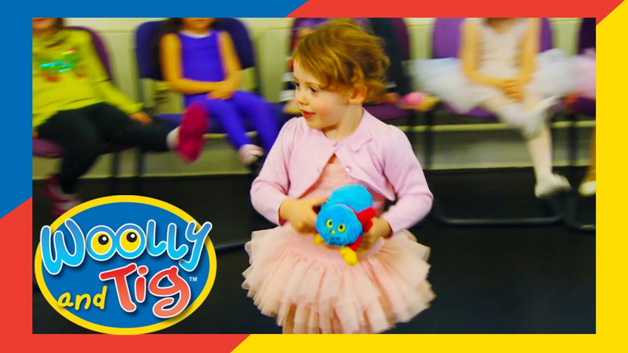 @WoollyandTigOfficial- The Dance Class | TV Show for Kids | Toy Spider