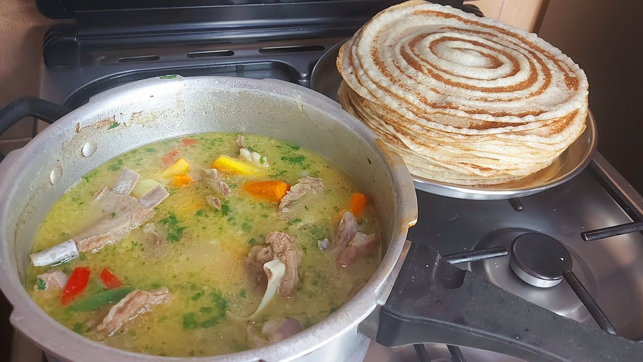 Morning routine saaka waxan wadaa quraac aad u macaan  canjeelo iyo  maraq cad inaba caadi mahan
