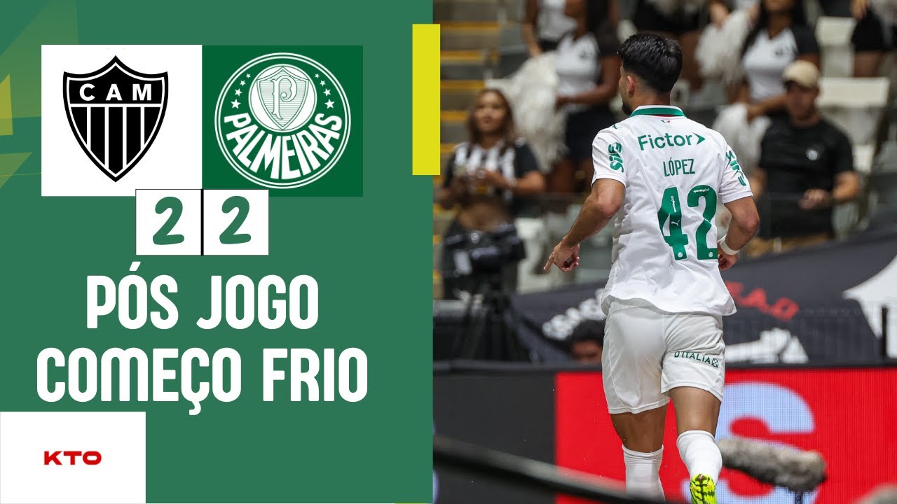 COLETIVA DO ABEL E PÓS JOO - ATLÉTICO MG 2 X 2 PALMEIRAS
