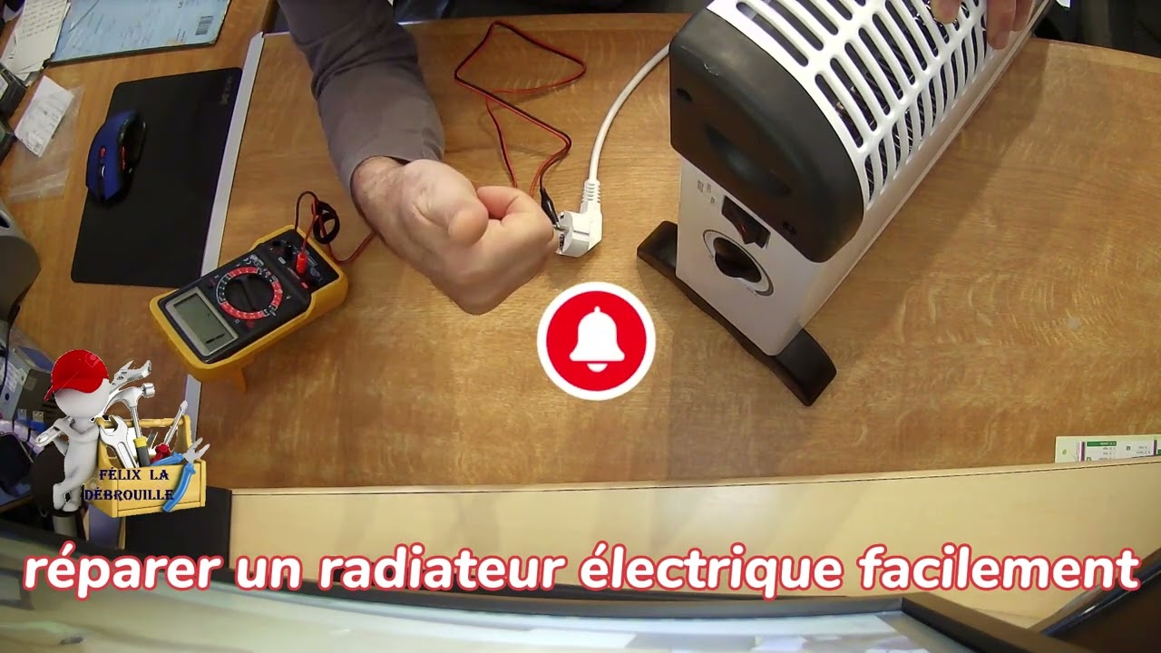 réparer un radiateur électrique facilement
